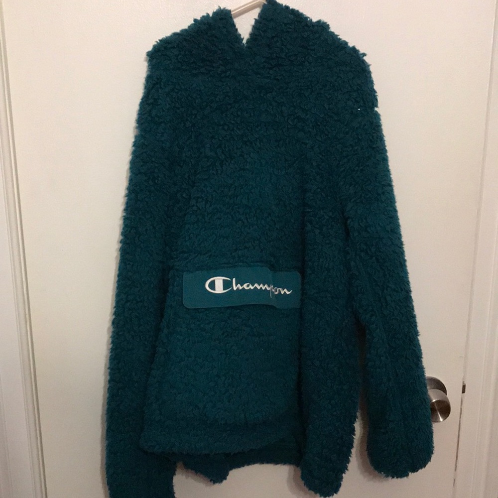champion teddy bear jacket
